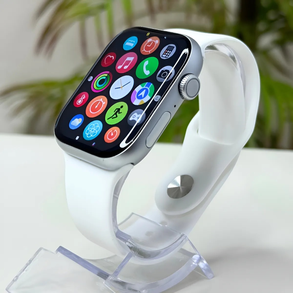 Smartwatch X9 Pro branco pulseira